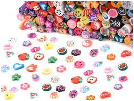 fimo nail stickers 1
