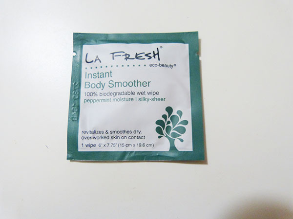 LA Fresh Body Smoother Wipe RRP $16.50 for 18-20 sachets