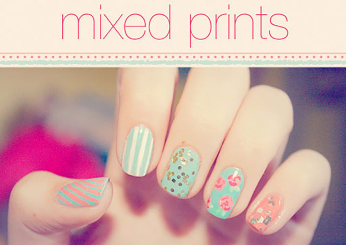 Aesthetically Mismatched - Cute Nail Designs for Short Nails