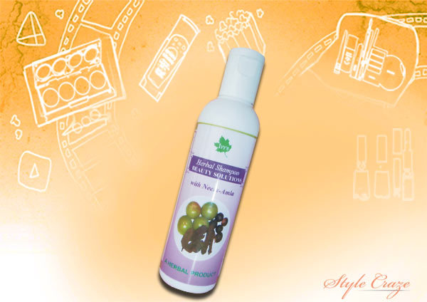 nirogam herbal shampoo with neem and amla