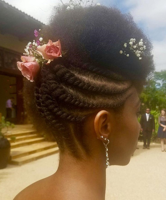 11.-Twisted-Cornrows-Floral-Updo