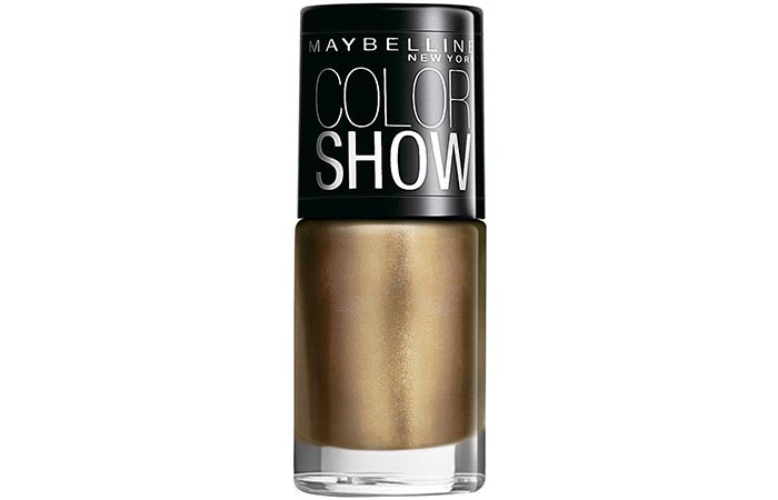 Maybelline Color Show Nail Lacquer Bold Gold