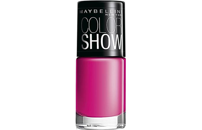 Maybelline Color Show Nail Lacquer Feisty Fuschia