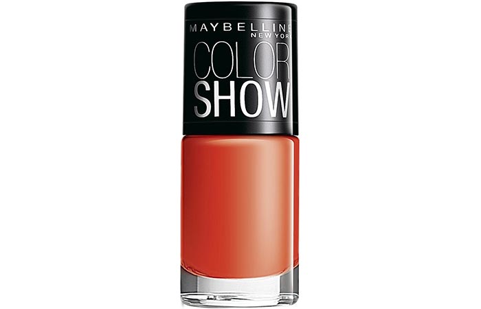 Maybelline Color Show Nail Lacquer Orange Fix